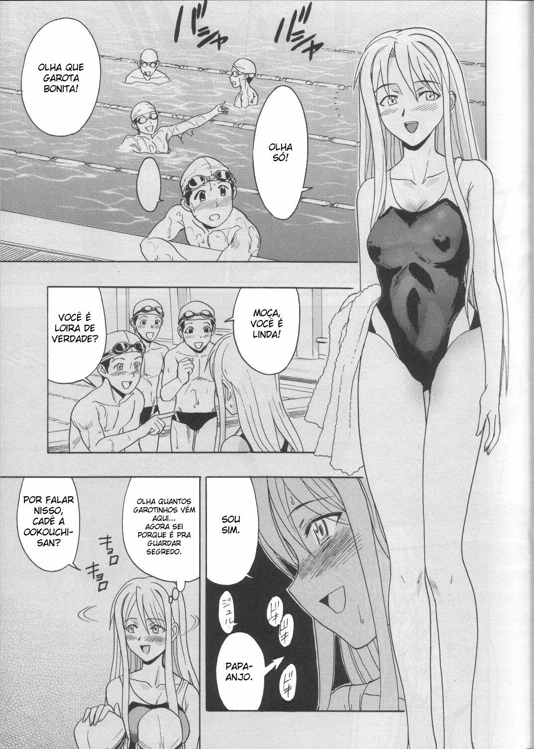 (COMIC1) [Studio Wallaby (Raipa ZRX)] Mahomizu (Mahou Sensei Negima!) [Portuguese-BR] page 6 full