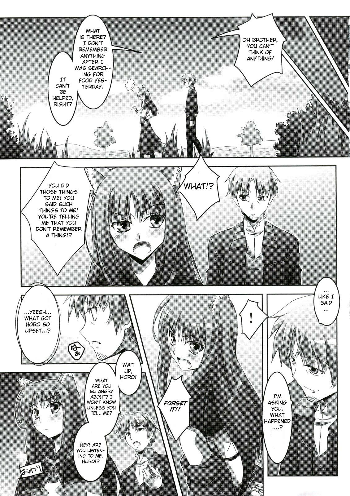 (C74) [Mahirutei (Izumi Mahiru)] Horon Hororon (Spice and Wolf) [English] [One of a Kind Productions] page 26 full