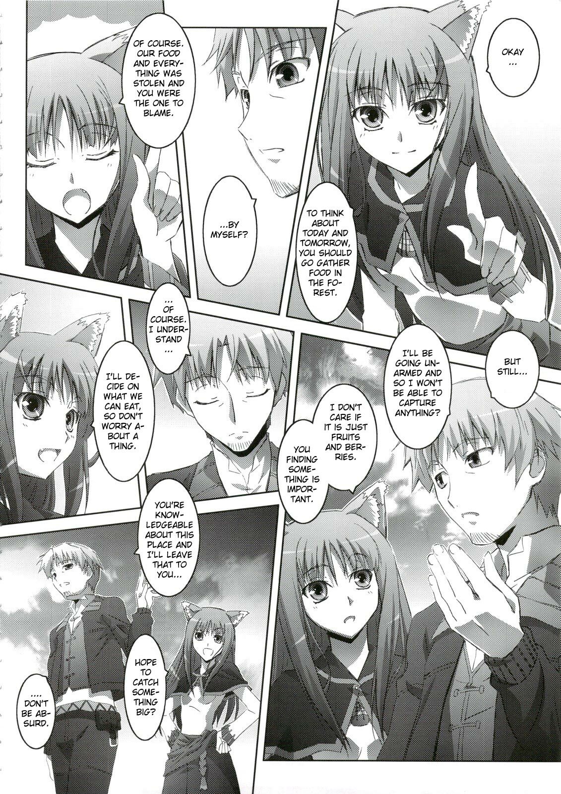 (C74) [Mahirutei (Izumi Mahiru)] Horon Hororon (Spice and Wolf) [English] [One of a Kind Productions] page 5 full