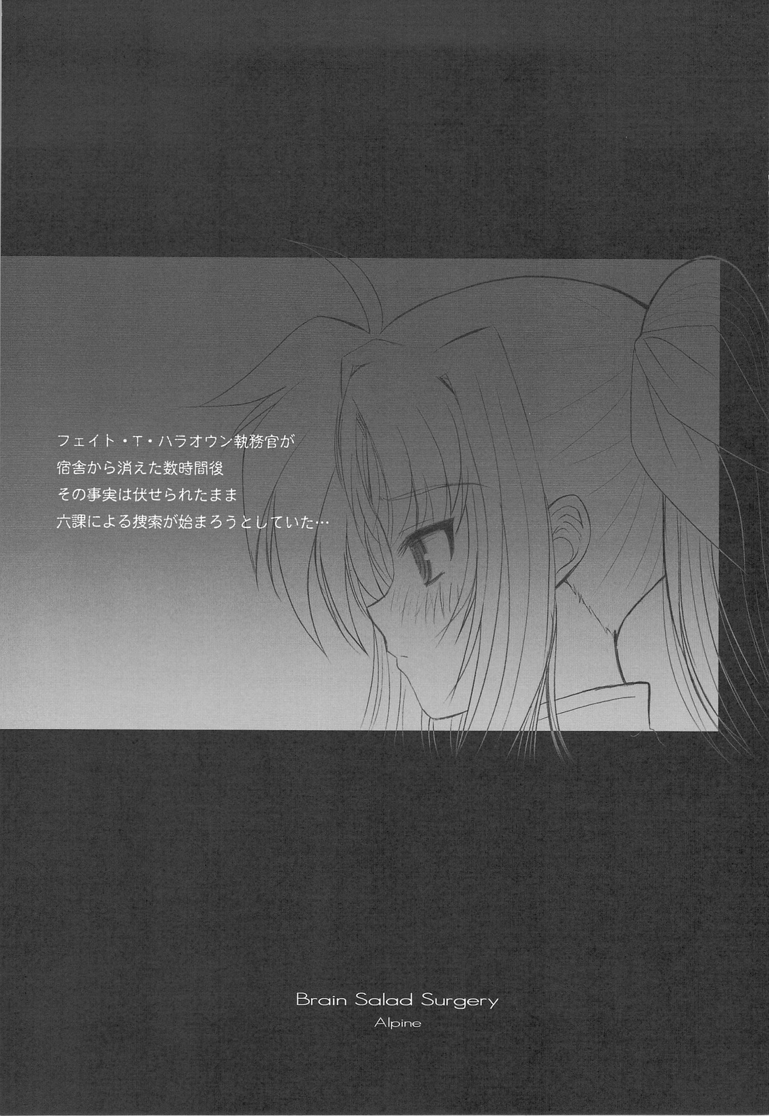 (C75) [DIEPPE FACTORY Darkside (Alpine)] Fate fire with fire Book II (Mahou Shoujo Lyrical Nanoha) page 4 full