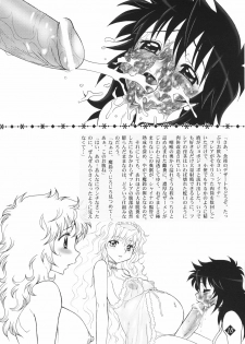 (C70) [Jam Kingdom (Jam Ouji)] Mitsugetsu no Megami-tachi (Saint Seiya) - page 18