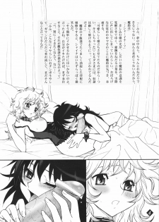 (C70) [Jam Kingdom (Jam Ouji)] Mitsugetsu no Megami-tachi (Saint Seiya) - page 3