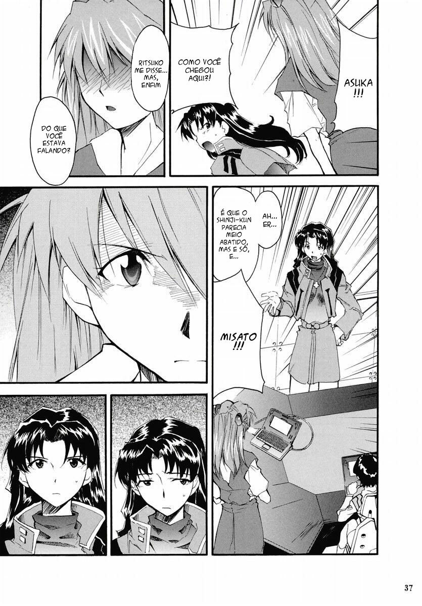 (C67) [Studio Kimigabuchi (Kimimaru)] RE-TAKE 2 (Neon Genesis Evangelion) [Portuguese-BR] [Mental_Inertia] page 37 full