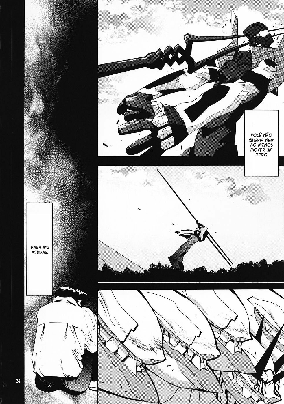 (C69) [Studio Kimigabuchi (Kimimaru)] RE-TAKE 0 (Neon Genesis Evangelion) [Portuguese-BR] [Mental_Inertia] page 26 full