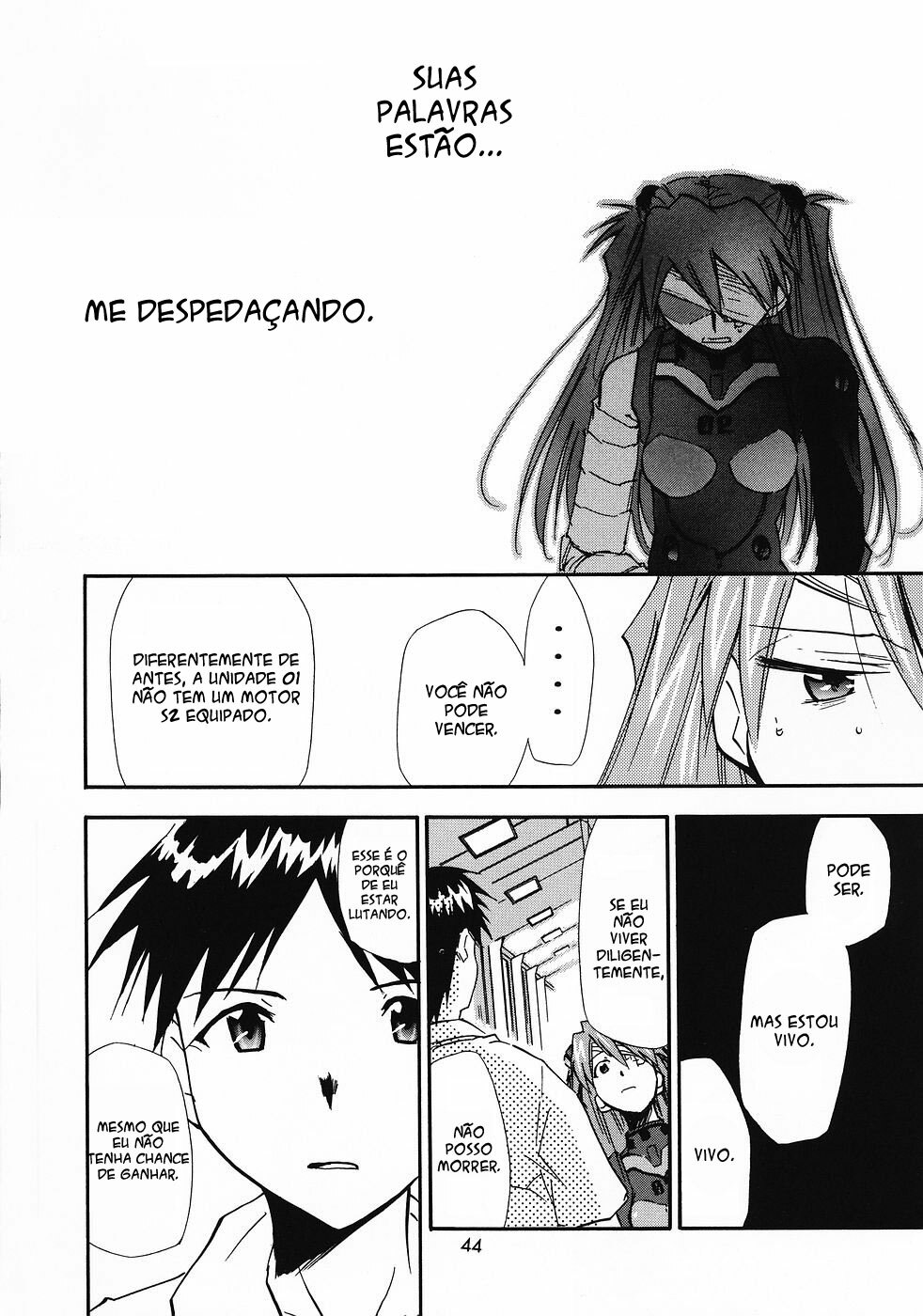 (C69) [Studio Kimigabuchi (Kimimaru)] RE-TAKE 0 (Neon Genesis Evangelion) [Portuguese-BR] [Mental_Inertia] page 46 full