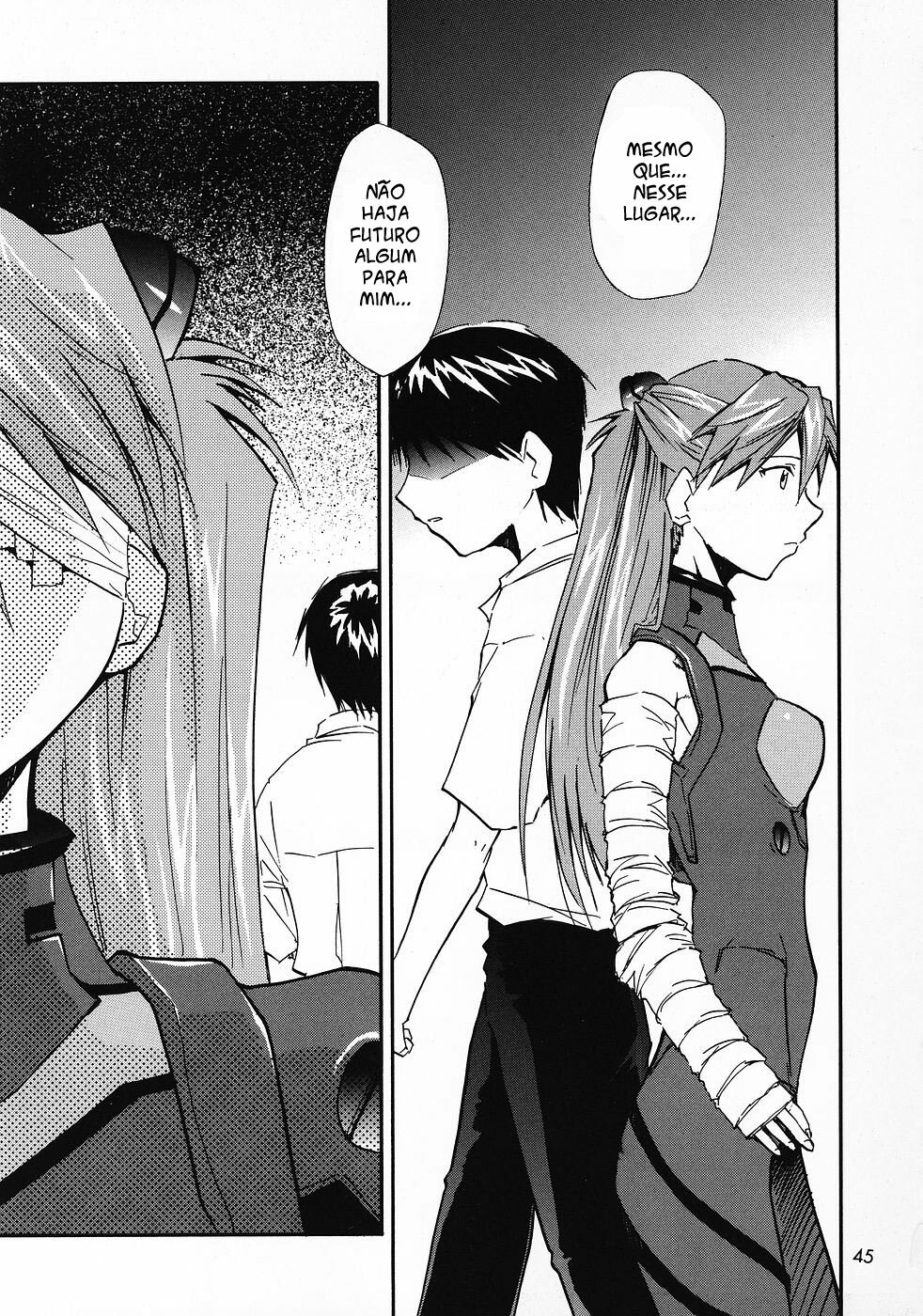 (C69) [Studio Kimigabuchi (Kimimaru)] RE-TAKE 0 (Neon Genesis Evangelion) [Portuguese-BR] [Mental_Inertia] page 47 full