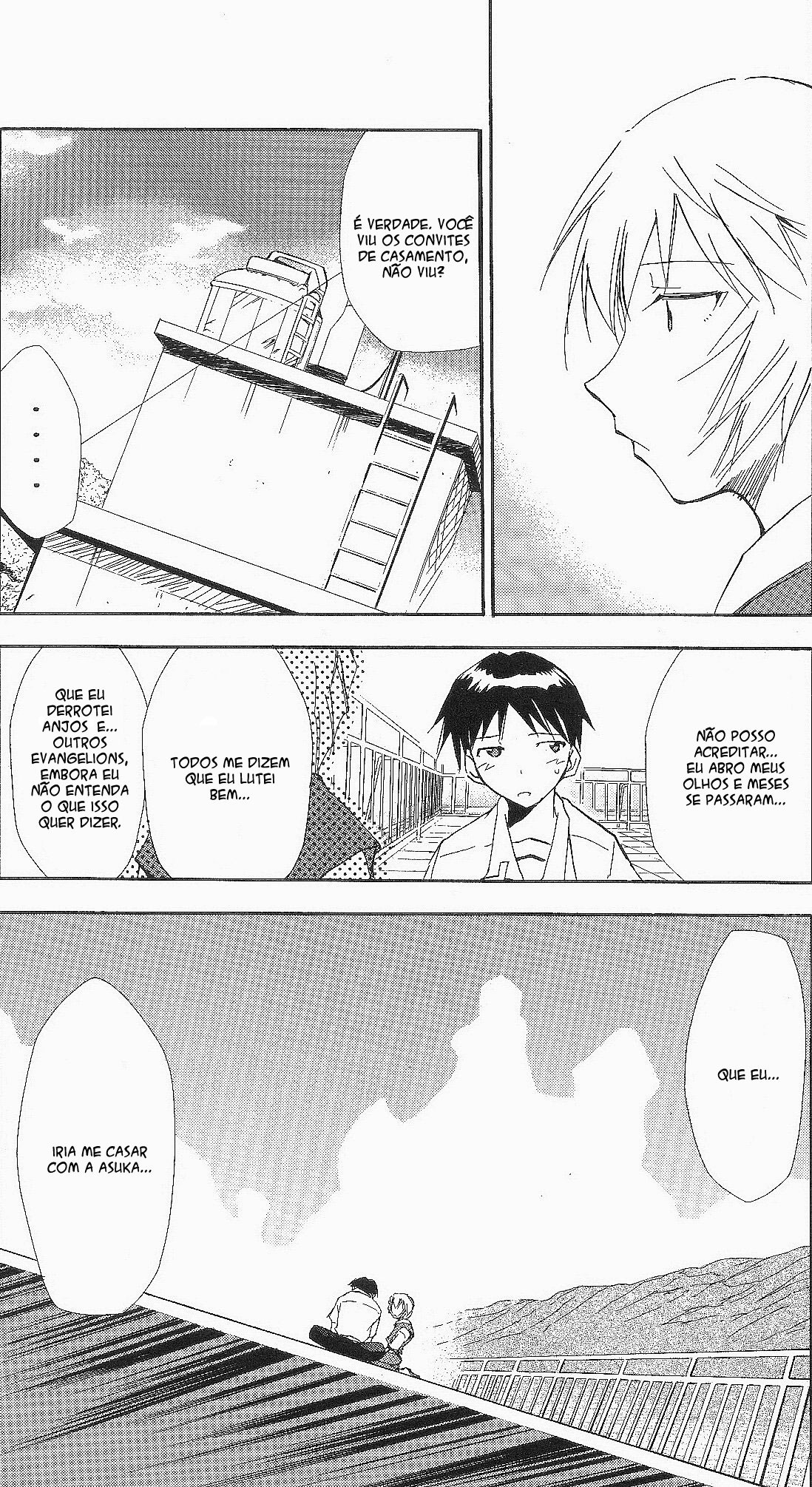 (C71) [Studio Kimigabuchi (Kimimaru)] RE-TAKE ~After~ (Neon Genesis Evangelion) [Portuguese-BR] [Mental_Inertia] page 12 full