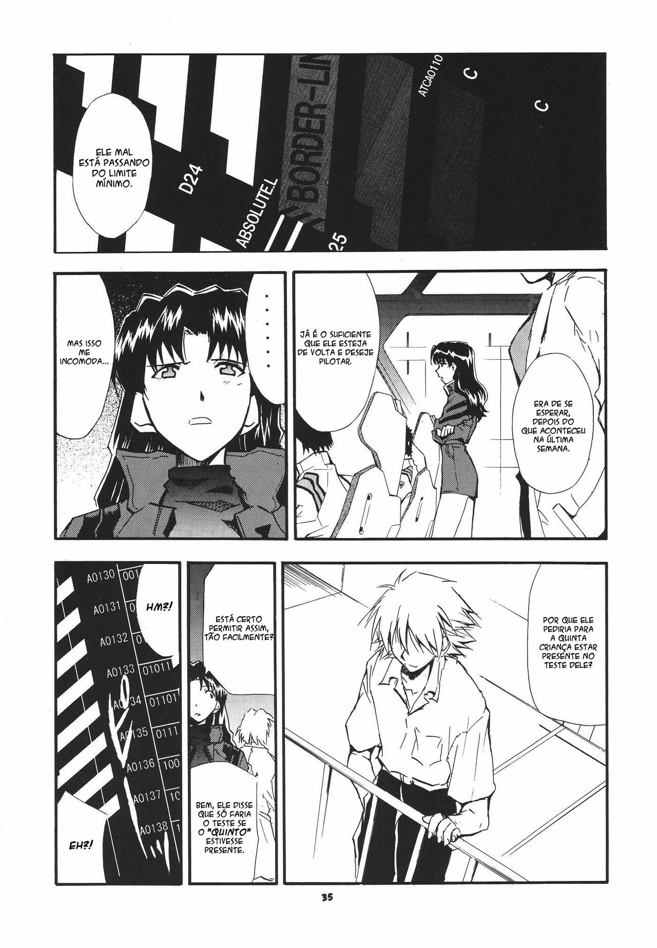 (C68) [Studio Kimigabuchi (Kimimaru)] RE-TAKE 3 (Neon Genesis Evangelion) [Portuguese-BR] [Mental_Inertia] page 35 full