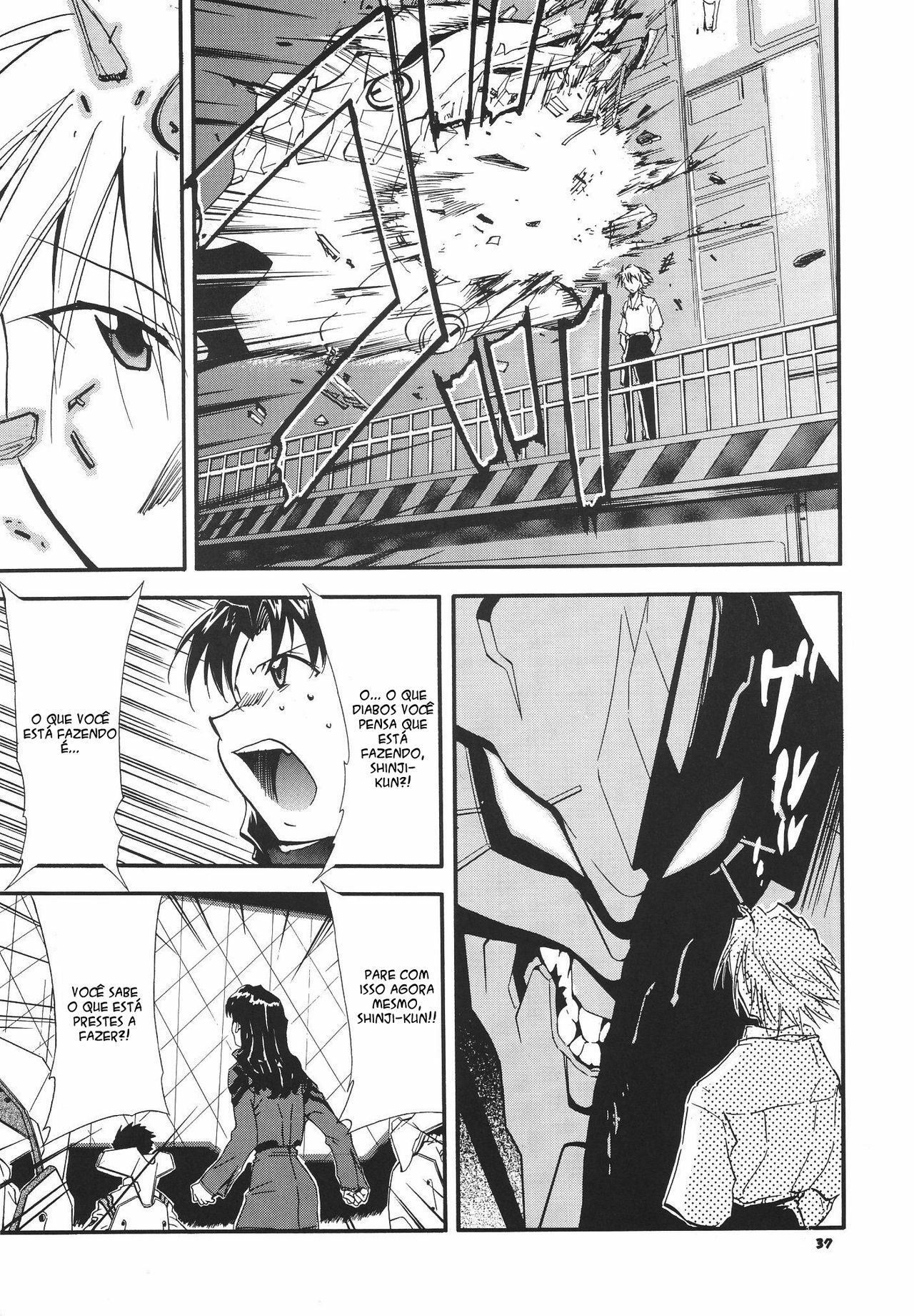 (C68) [Studio Kimigabuchi (Kimimaru)] RE-TAKE 3 (Neon Genesis Evangelion) [Portuguese-BR] [Mental_Inertia] page 37 full