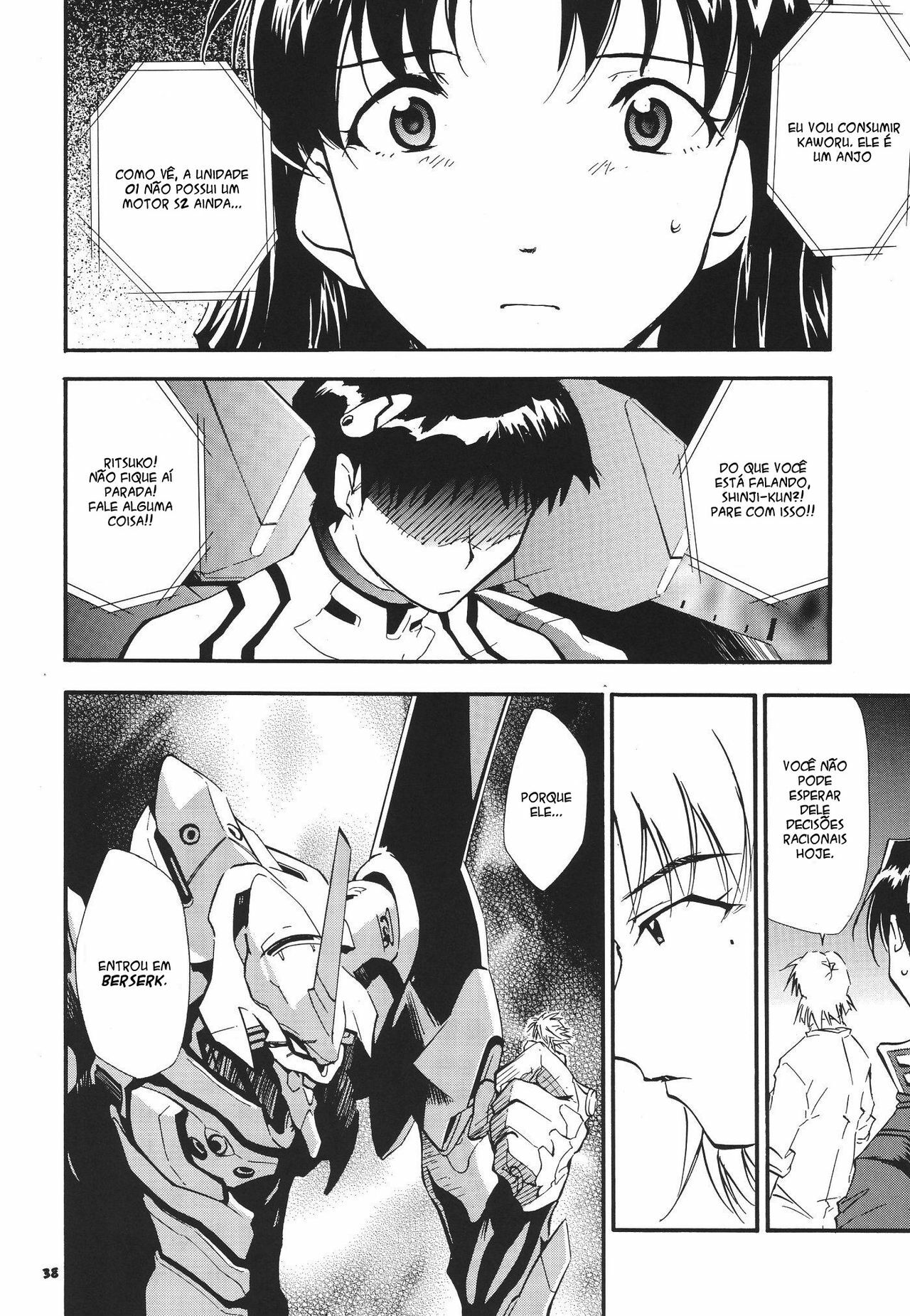 (C68) [Studio Kimigabuchi (Kimimaru)] RE-TAKE 3 (Neon Genesis Evangelion) [Portuguese-BR] [Mental_Inertia] page 38 full