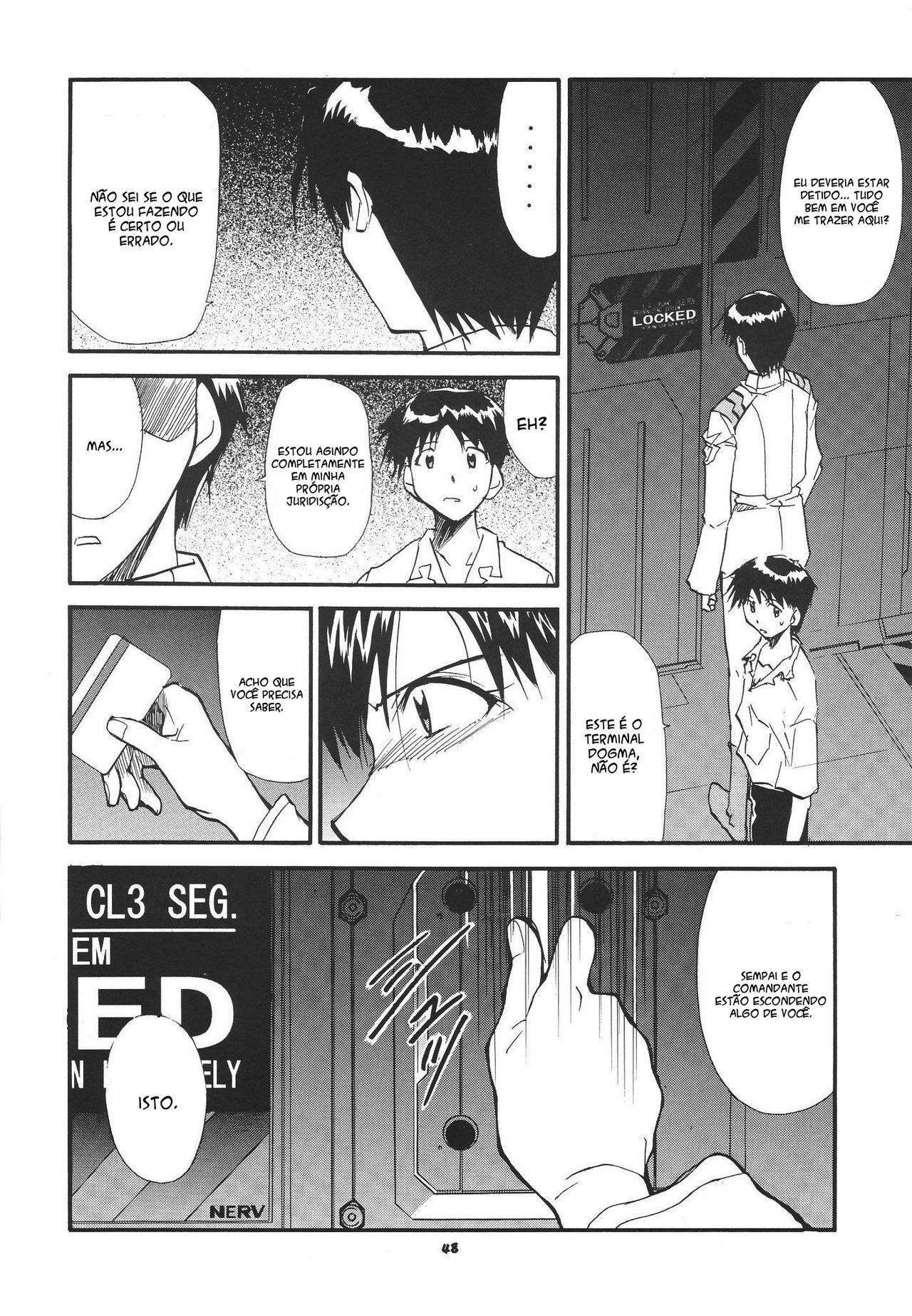 (C68) [Studio Kimigabuchi (Kimimaru)] RE-TAKE 3 (Neon Genesis Evangelion) [Portuguese-BR] [Mental_Inertia] page 48 full