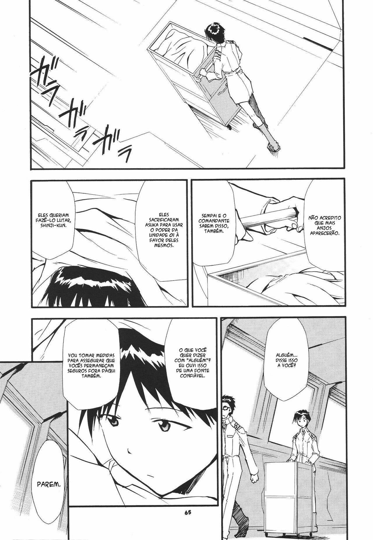 (C68) [Studio Kimigabuchi (Kimimaru)] RE-TAKE 3 (Neon Genesis Evangelion) [Portuguese-BR] [Mental_Inertia] page 63 full