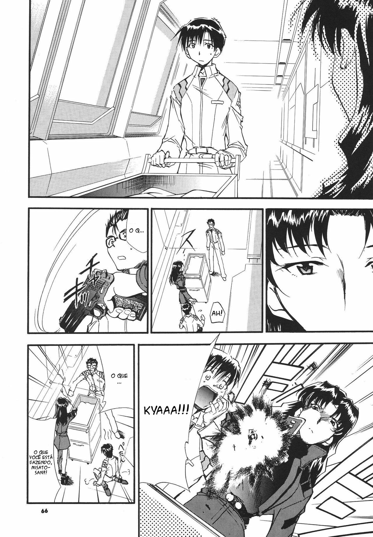 (C68) [Studio Kimigabuchi (Kimimaru)] RE-TAKE 3 (Neon Genesis Evangelion) [Portuguese-BR] [Mental_Inertia] page 64 full