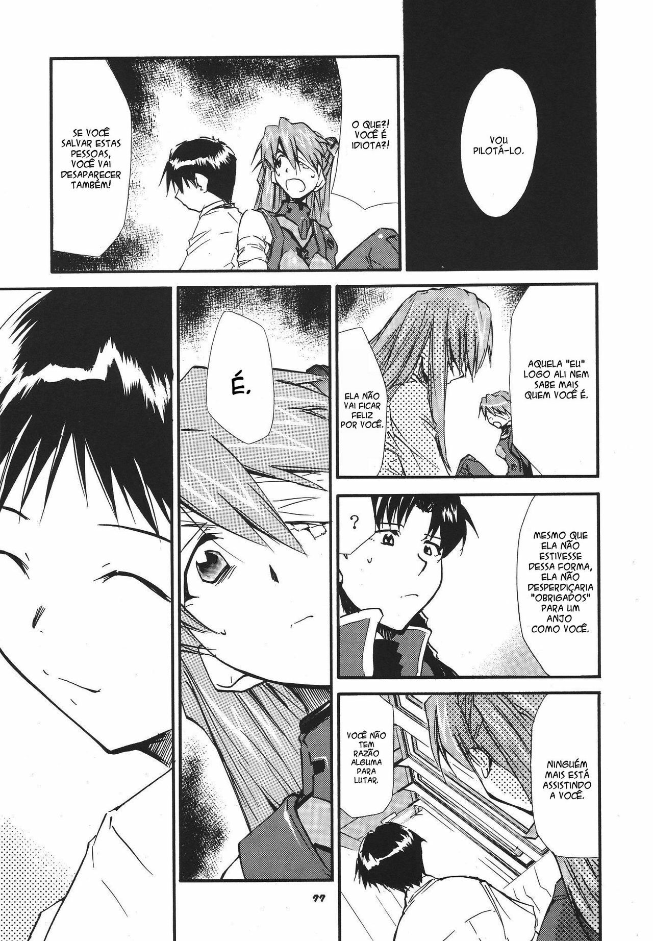 (C68) [Studio Kimigabuchi (Kimimaru)] RE-TAKE 3 (Neon Genesis Evangelion) [Portuguese-BR] [Mental_Inertia] page 75 full