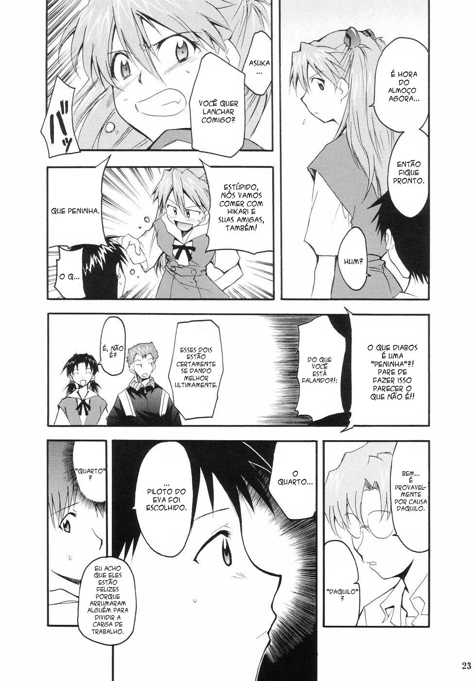 (C66) [Studio Kimigabuchi (Kimimaru)] RE-TAKE (Neon Genesis Evangelion) [Portuguese-BR] [Mental_Inertia] page 21 full