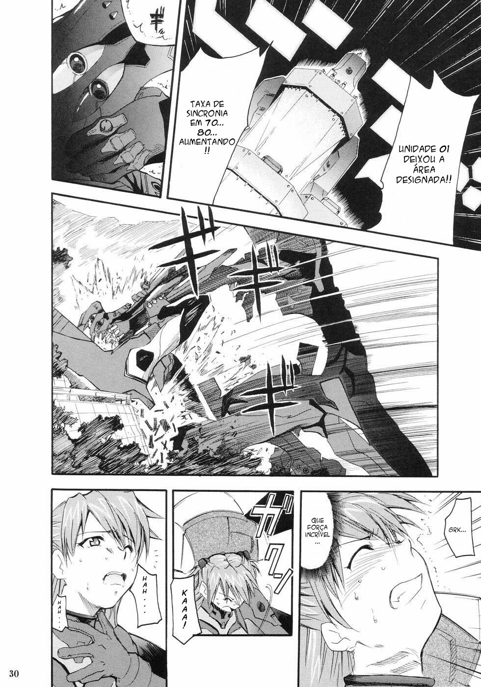 (C66) [Studio Kimigabuchi (Kimimaru)] RE-TAKE (Neon Genesis Evangelion) [Portuguese-BR] [Mental_Inertia] page 28 full