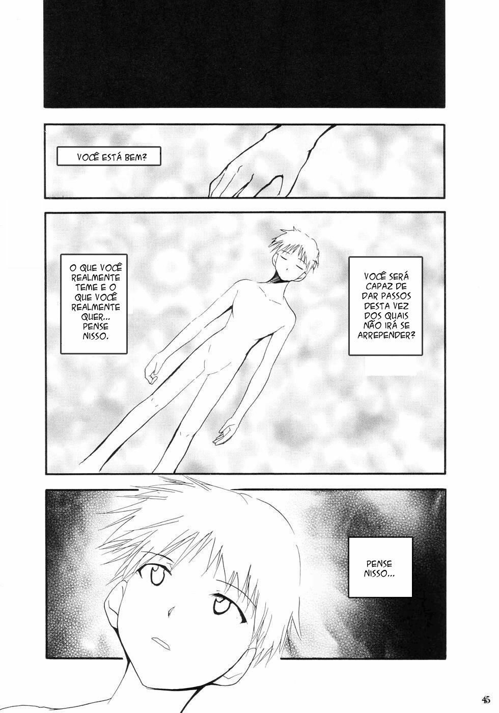 (C66) [Studio Kimigabuchi (Kimimaru)] RE-TAKE (Neon Genesis Evangelion) [Portuguese-BR] [Mental_Inertia] page 43 full