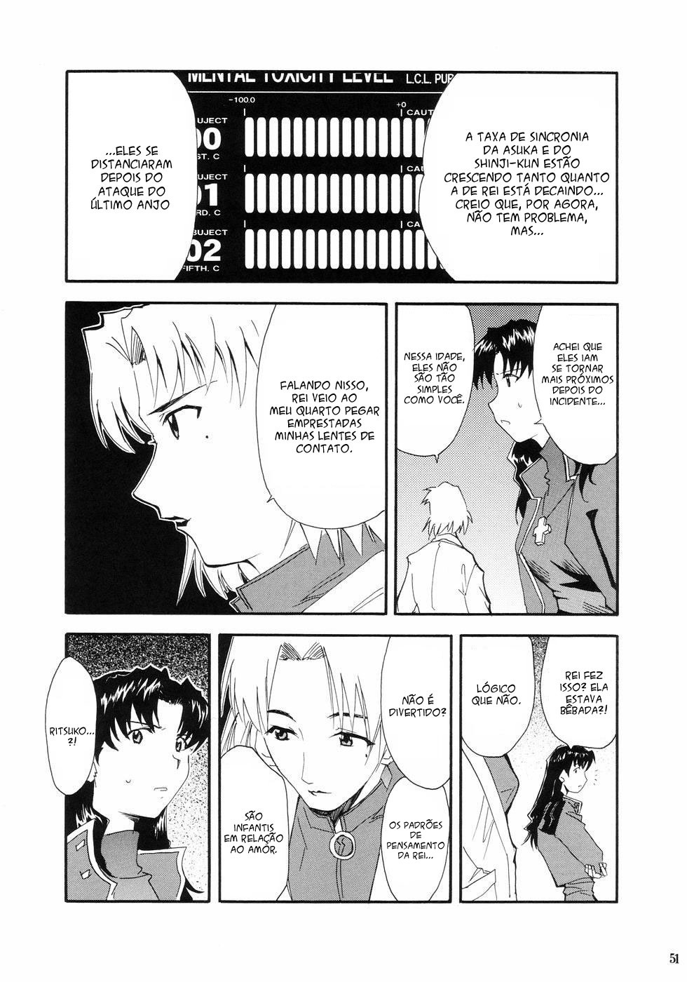 (C66) [Studio Kimigabuchi (Kimimaru)] RE-TAKE (Neon Genesis Evangelion) [Portuguese-BR] [Mental_Inertia] page 49 full