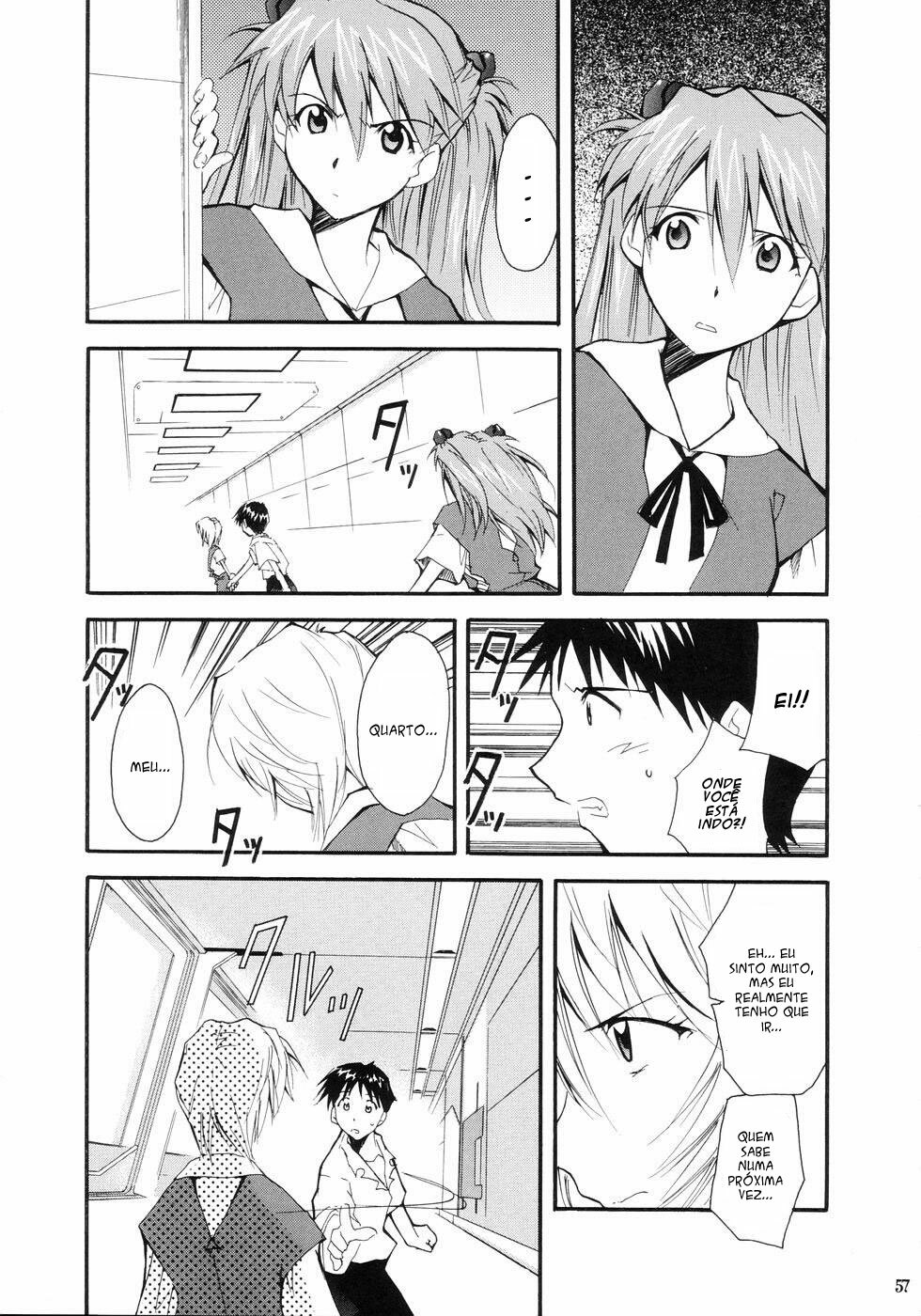 (C66) [Studio Kimigabuchi (Kimimaru)] RE-TAKE (Neon Genesis Evangelion) [Portuguese-BR] [Mental_Inertia] page 55 full