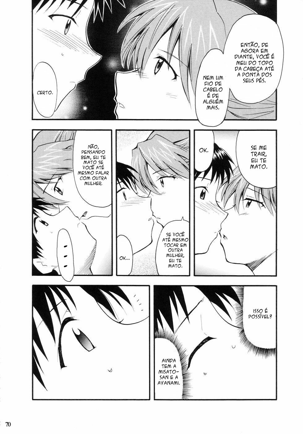 (C66) [Studio Kimigabuchi (Kimimaru)] RE-TAKE (Neon Genesis Evangelion) [Portuguese-BR] [Mental_Inertia] page 67 full