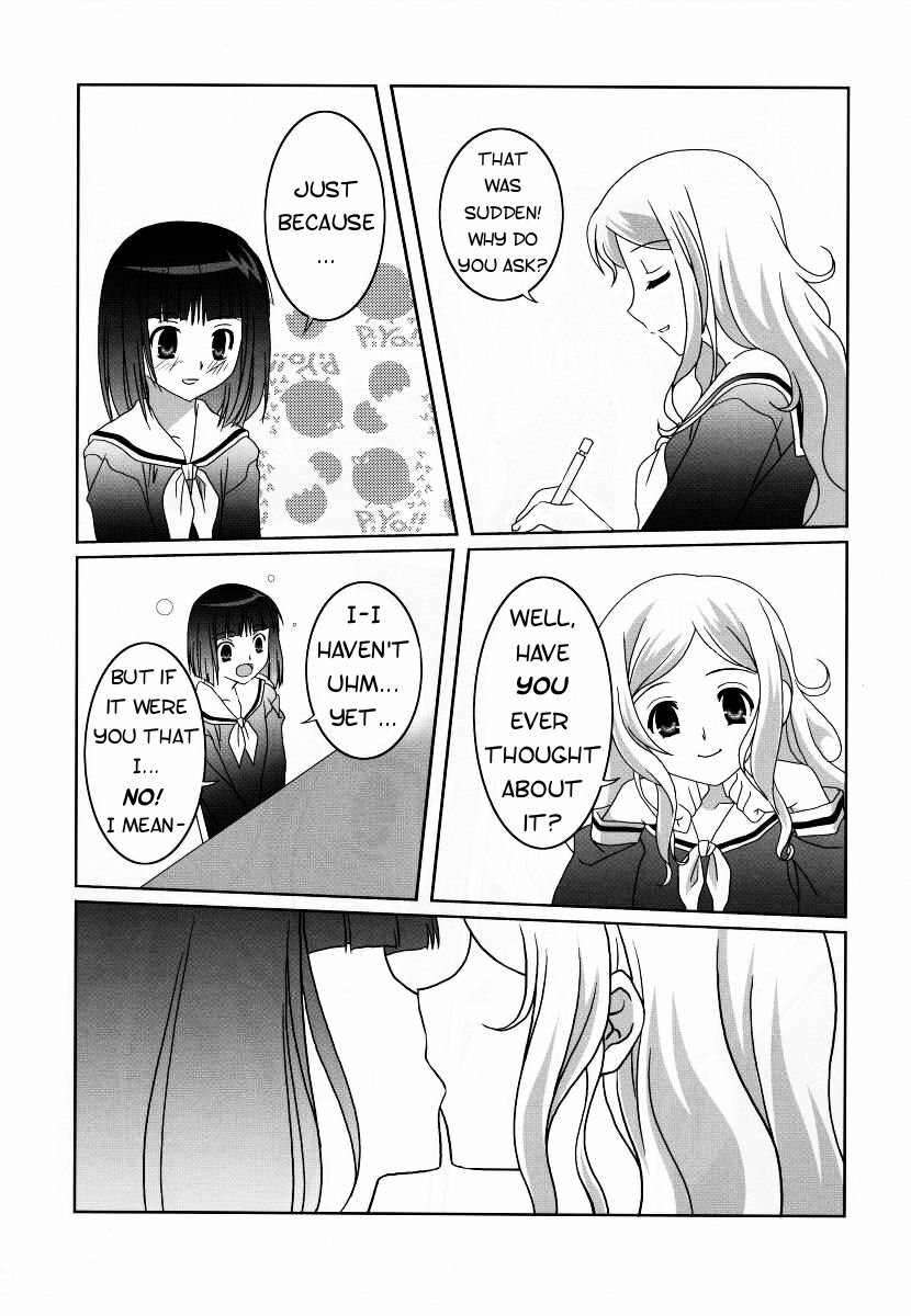 [Umenomi Gahou (FARGE, Umekiti)] Sakurairo no Shita de Kuchizuke o | A kiss under cherry blossom color (Maria-sama ga Miteru) [English] [Phantom] page 9 full