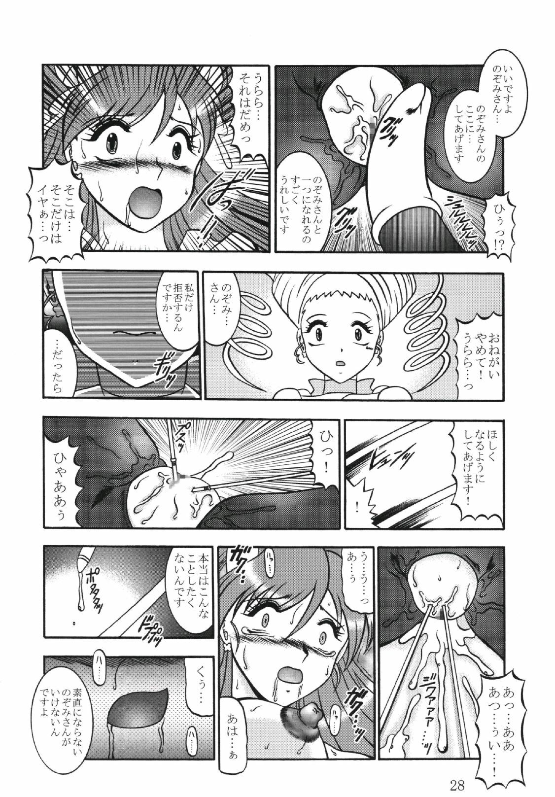 (C73) [Studio Kyawn (Murakami Masaki)] GREATEST ECLIPSE Kochou Side:B [Broken] (Yes! Precure 5) page 28 full