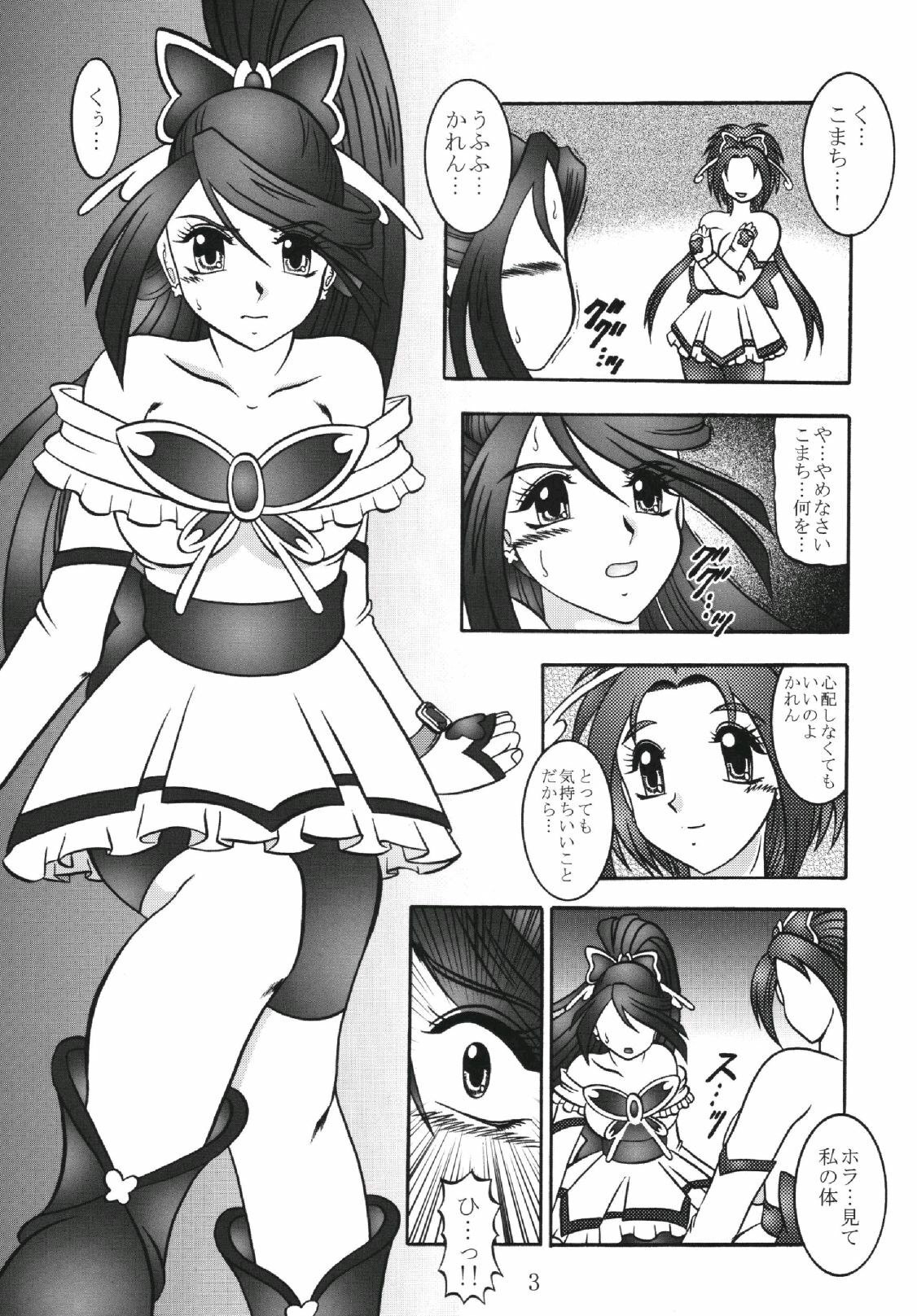 (C73) [Studio Kyawn (Murakami Masaki)] GREATEST ECLIPSE Kochou Side:B [Broken] (Yes! Precure 5) page 3 full