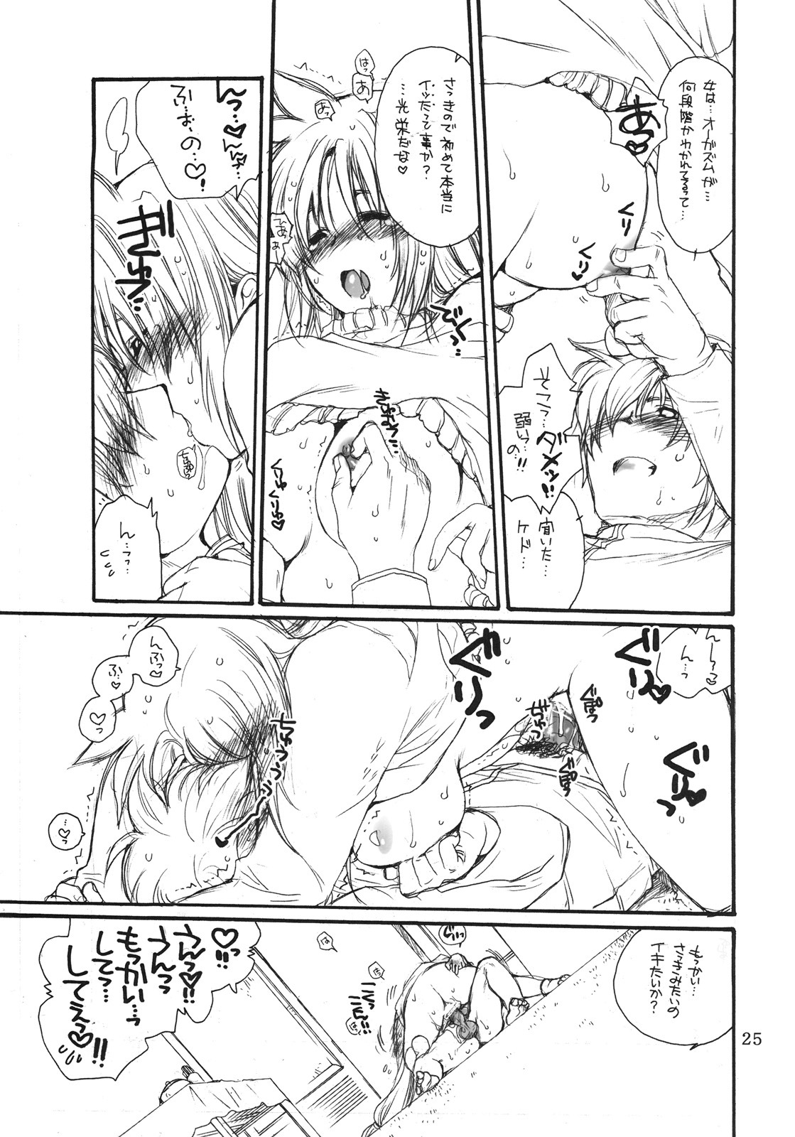 (C75) [Bakugeki Monkeys (Inugami Naoyuki)] Fate to Chrono no Hito ni wa Ienai Jouji (Mahou Shoujo Lyrical Nanoha) page 24 full