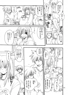 (C75) [Bakugeki Monkeys (Inugami Naoyuki)] Fate to Chrono no Hito ni wa Ienai Jouji (Mahou Shoujo Lyrical Nanoha) - page 30