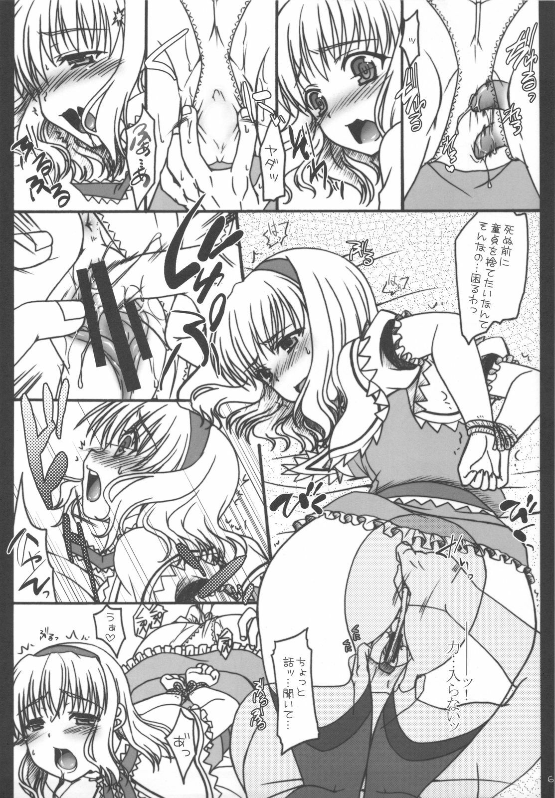 (C75) [IIWAKE-GAISYA (Shigemiya Kyouhei)] Nanairo ni Itazura+α (Touhou Project) page 5 full