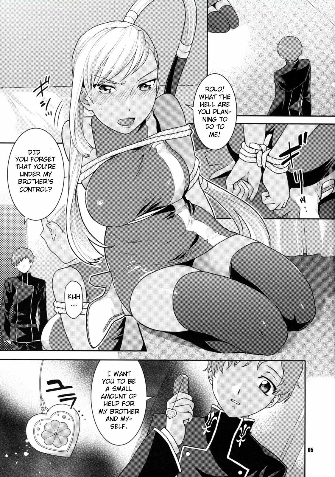 (C74) [NEKOMATAYA (Nekomata Naomi)] Kamen no Shita no Mitsu jou (Code Geass) (English) page 5 full