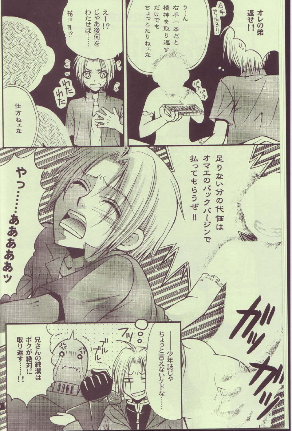 (C65) [Kozouya (Eiki Eiki, Zaou Taishi)] Kokka Renkinjutsushi no Tebiki | State Alchemist's Handbook (Fullmetal Alchemist) page 9 full