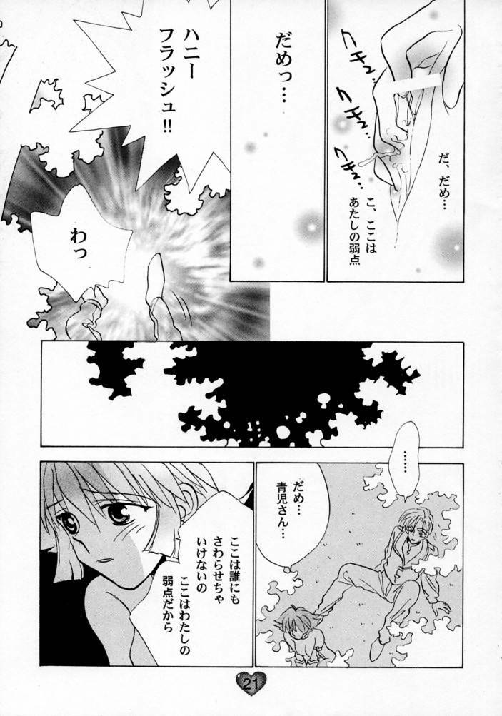 (CR21) [Rocket Kyoudai (Various)] HONEY FLASH (Cutey Honey, Mega Man) page 20 full