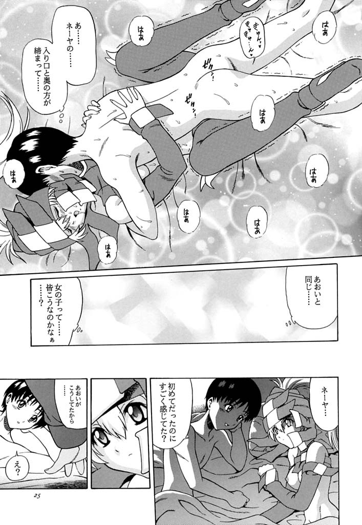 (C60) [GUST (Harukaze Soyogu)] Aoi Shoudou 2 (Infinite Ryvius, Noir) page 24 full