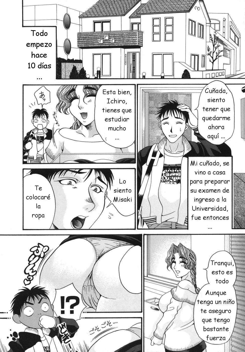 [Nikudanmaru] Oku-sama wa M!? - Is a madam [M]!? | Es Tu Mujer Masoca!? [Spanish] [joselillo] page 10 full