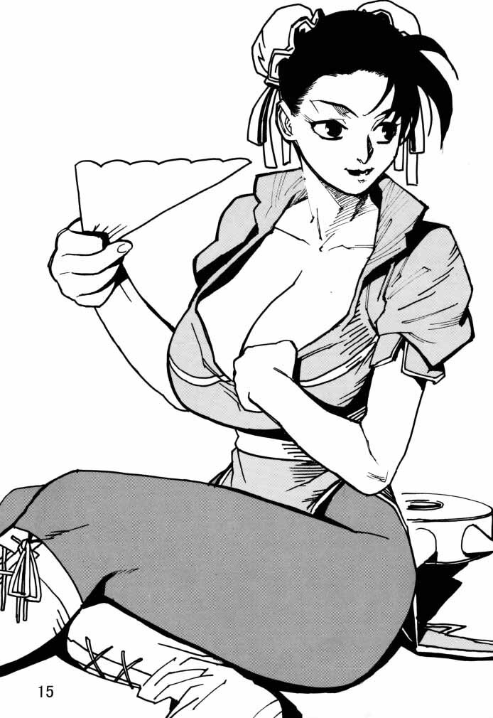 (C56) [Tange Kentou Club (Various)] Dynamite Chun Chun (Street Fighter) page 16 full