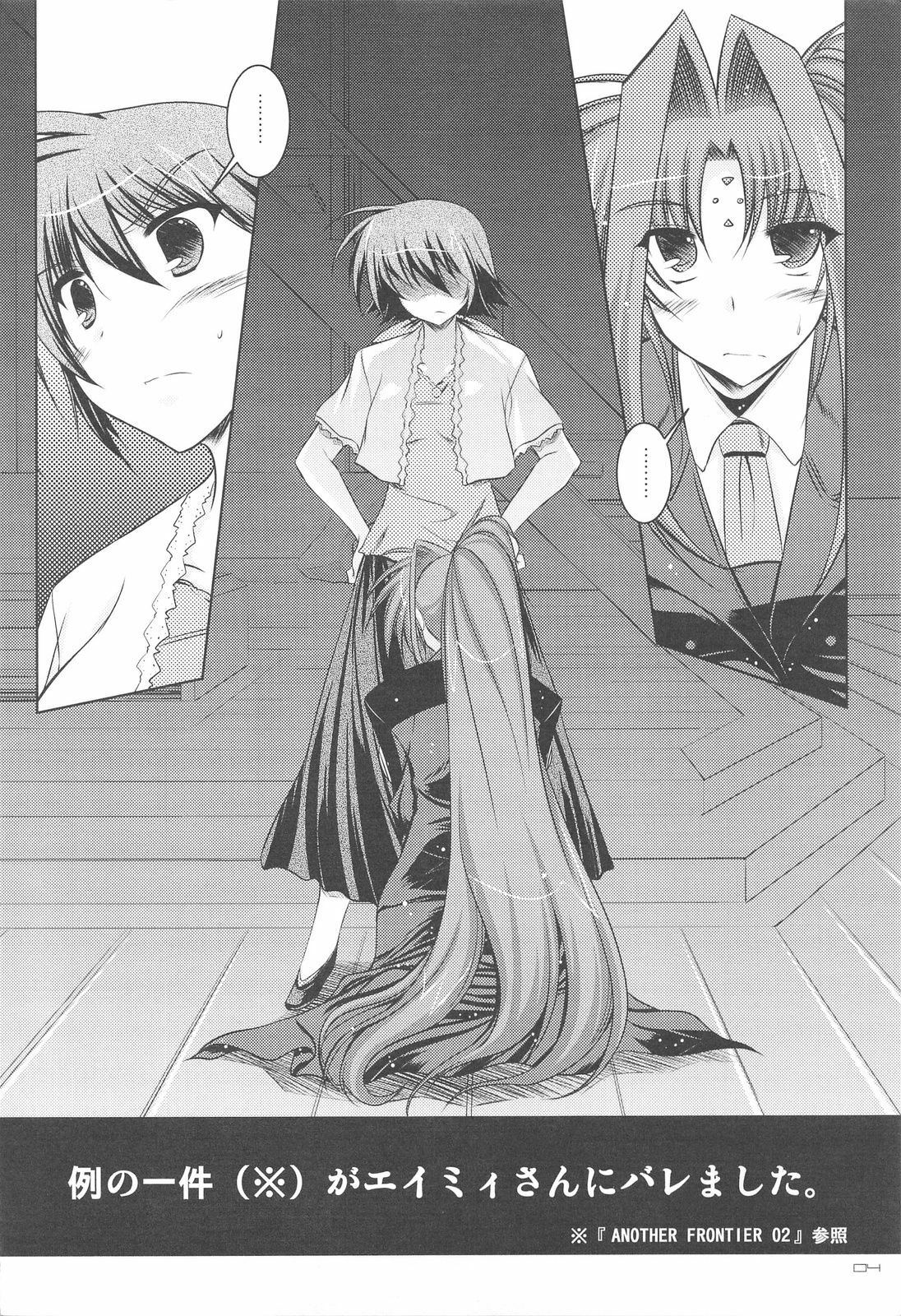 (C75) [ELHEART'S (Ibuki Pon)] ANOTHER FRONTIER 2.5 Mahou Shoujo Lyrical Lindy san #04 (Mahou Shoujo Lyrical Nanoha) page 3 full