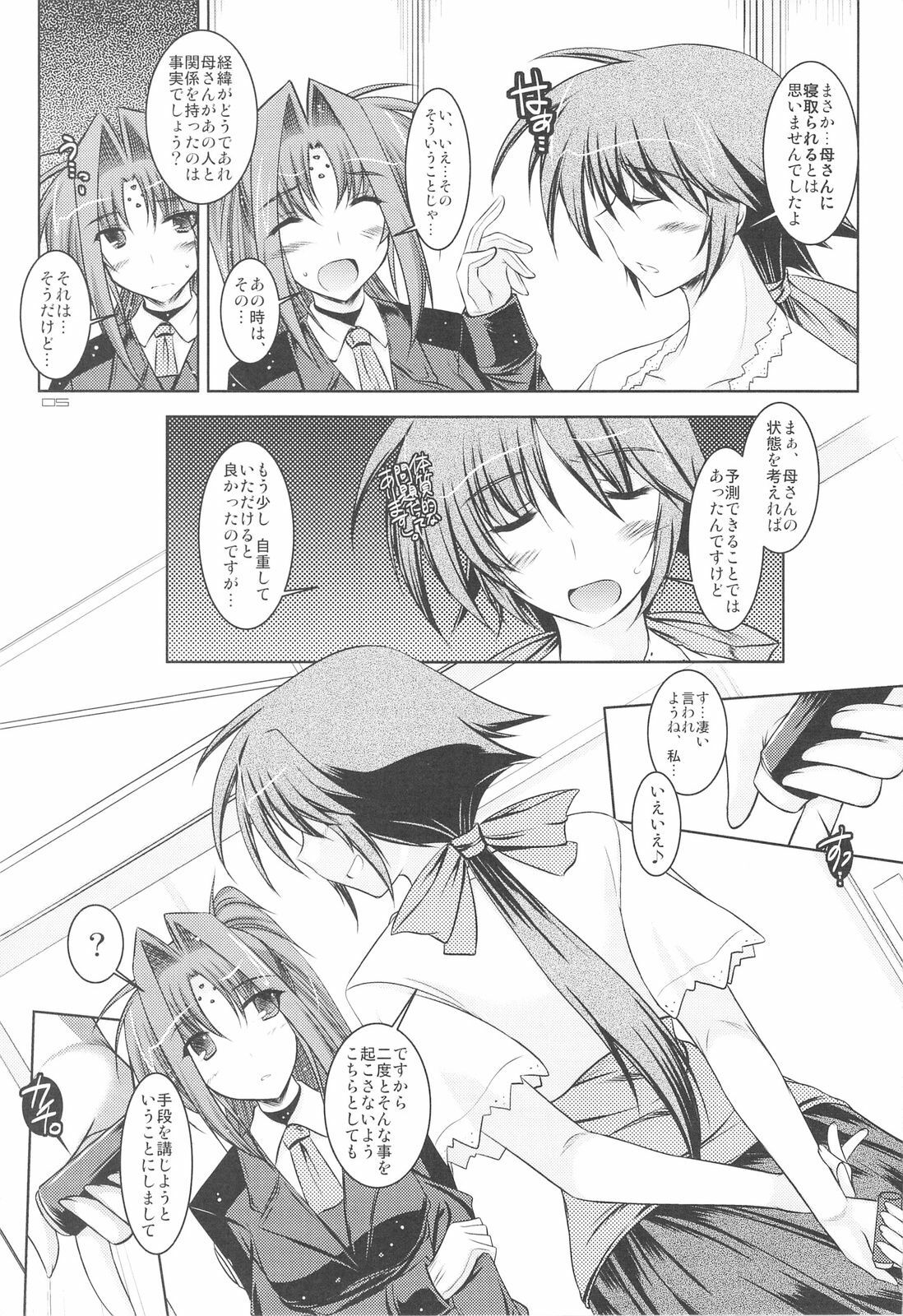 (C75) [ELHEART'S (Ibuki Pon)] ANOTHER FRONTIER 2.5 Mahou Shoujo Lyrical Lindy san #04 (Mahou Shoujo Lyrical Nanoha) page 4 full