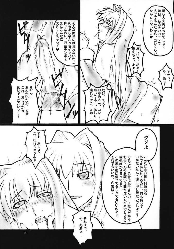 (CSP4) [Hanjuku Yude Tamago (Canadazin)] SOUND BARRICADE vol. 11 - Kyouki vol. 3 (Kanon) page 8 full