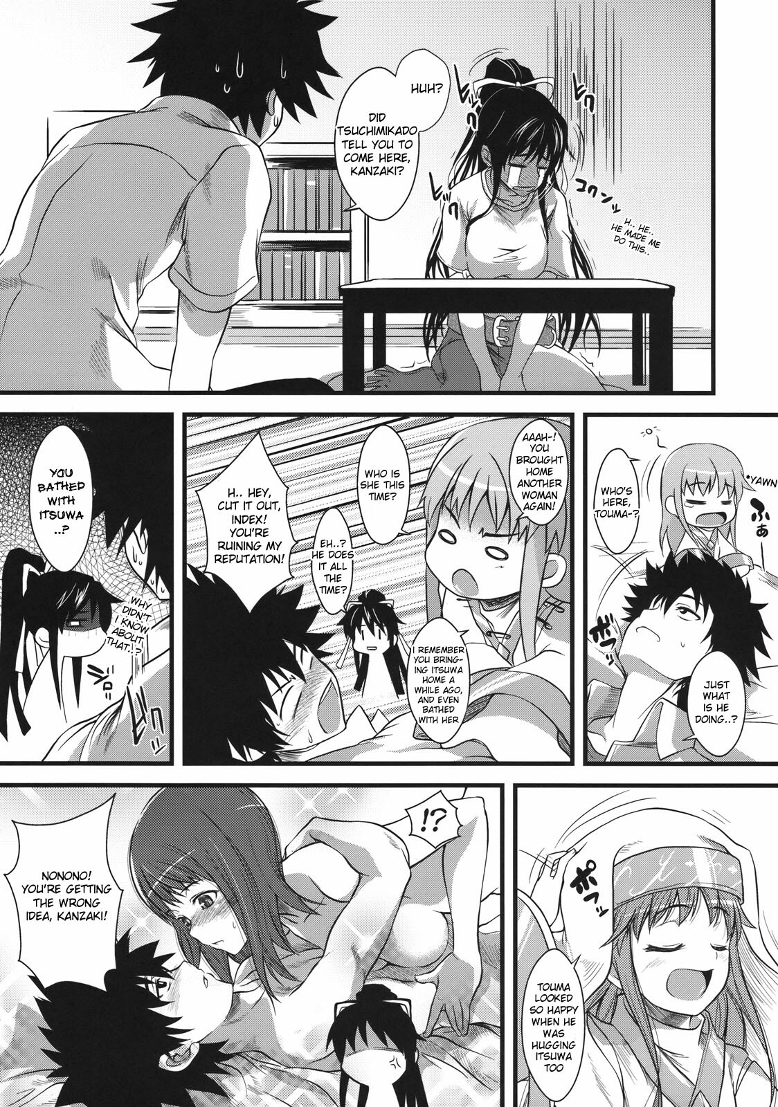 (C75) [SAZ (soba, Soukurou)] Amakusa Moyouna% (Toaru Majutsu no Index) [English] {desudesu} page 6 full