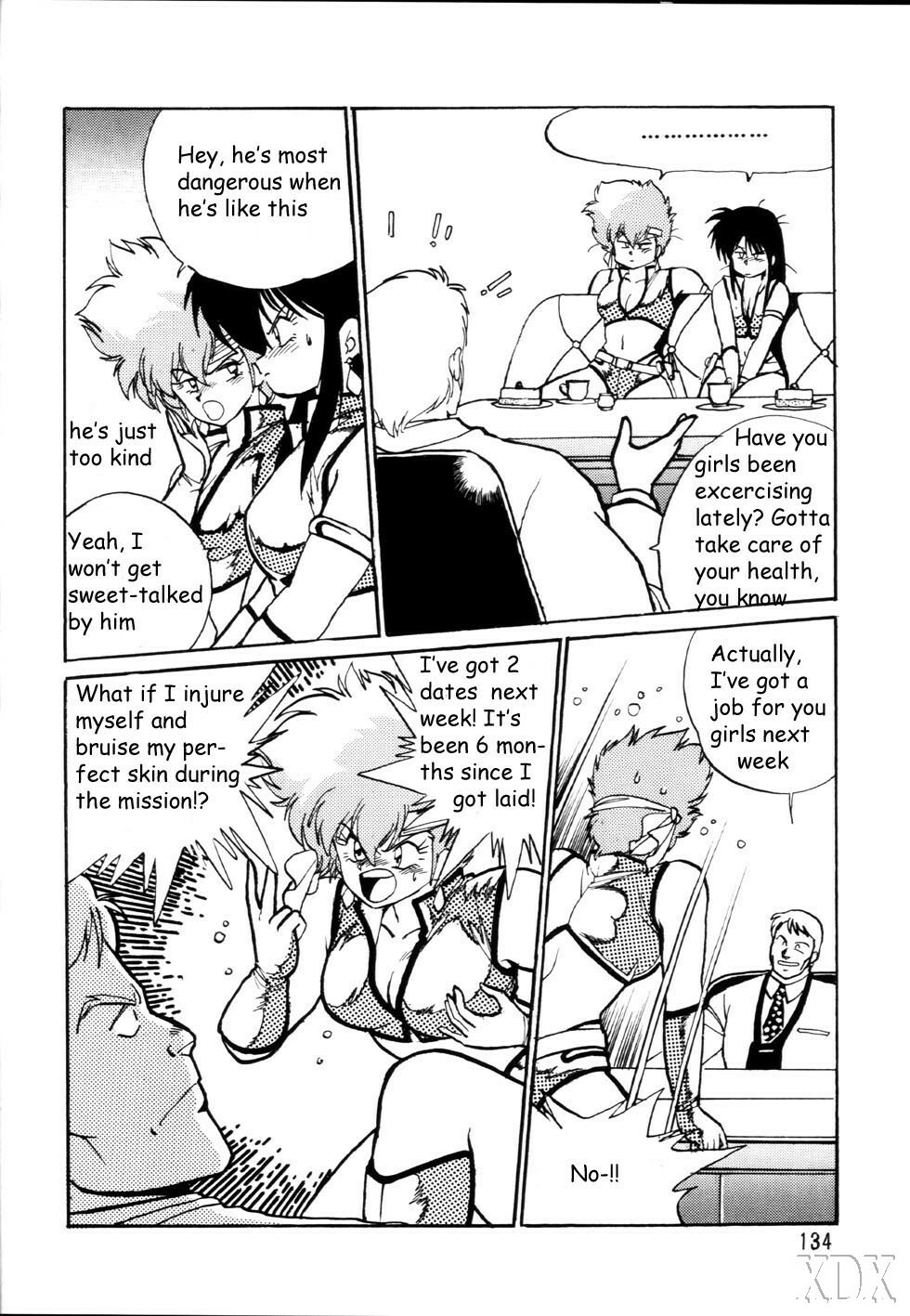 (C66) [Studio Katsudon (Manabe Jouji)] Imasara Dirty Pair Soushuuhen (Dirty Pair) [English] ==DesuDesu== page 134 full