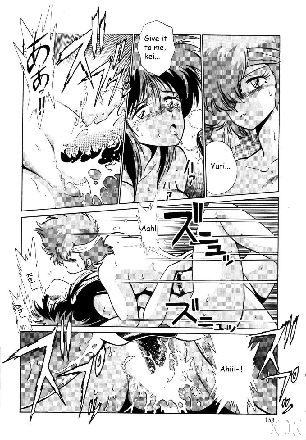 (C66) [Studio Katsudon (Manabe Jouji)] Imasara Dirty Pair Soushuuhen (Dirty Pair) [English] ==DesuDesu== page 158 full