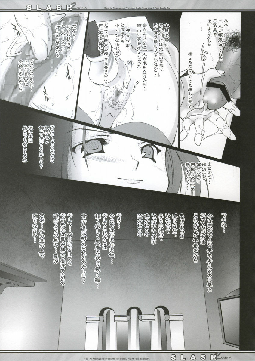 (Mimiket 10) [Renai Mangaka (Naruse Hirofumi)] SLASH 2 Side A (Fate/stay night) page 18 full