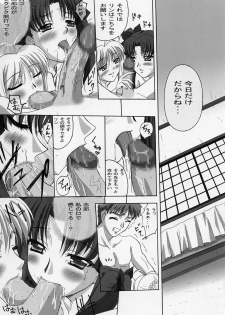 (C66) [TAMARANCHI (Shinbo Tamaran)] ALLIANCE (Fate/stay night) - page 8