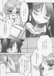 (CR35) [Hanene no Mori (Hazumi Aoi)] RedHot/BlackBeans (Fate/stay Night) - page 16