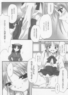 (CR35) [Hanene no Mori (Hazumi Aoi)] RedHot/BlackBeans (Fate/stay Night) - page 9