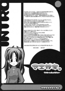 (C65) [MASULAO MAXIMUM (Kazekawa Nagi)] ARE YOU READY? (Fate/stay night) - page 3
