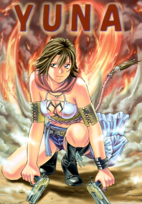 [Human High-Light Film (Jacky Knee de Ukashite Punch x2 Summer de GO!)] YUNA (Final Fantasy X-2)