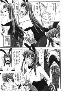 (A3) [Nozarashi (Nozarashi Satoru)] Misshitsu de Kyoubou Bunny Hime to Futarikiri. - page 14