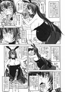 (A3) [Nozarashi (Nozarashi Satoru)] Misshitsu de Kyoubou Bunny Hime to Futarikiri. - page 24